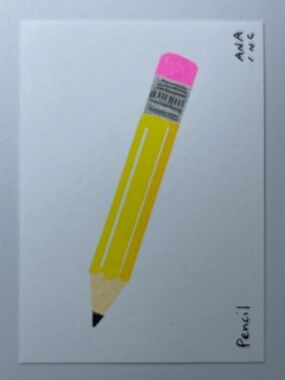 Anastasia Inciardi Pencil Mini Print